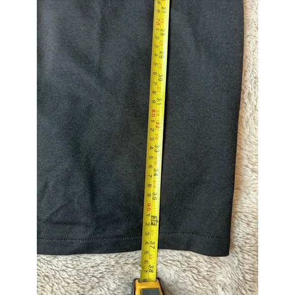 MYNE Ashley Ann Dress Cutout Ponte BodyCon DRESS Size 6 BLACK  New - Picture 6 of 13